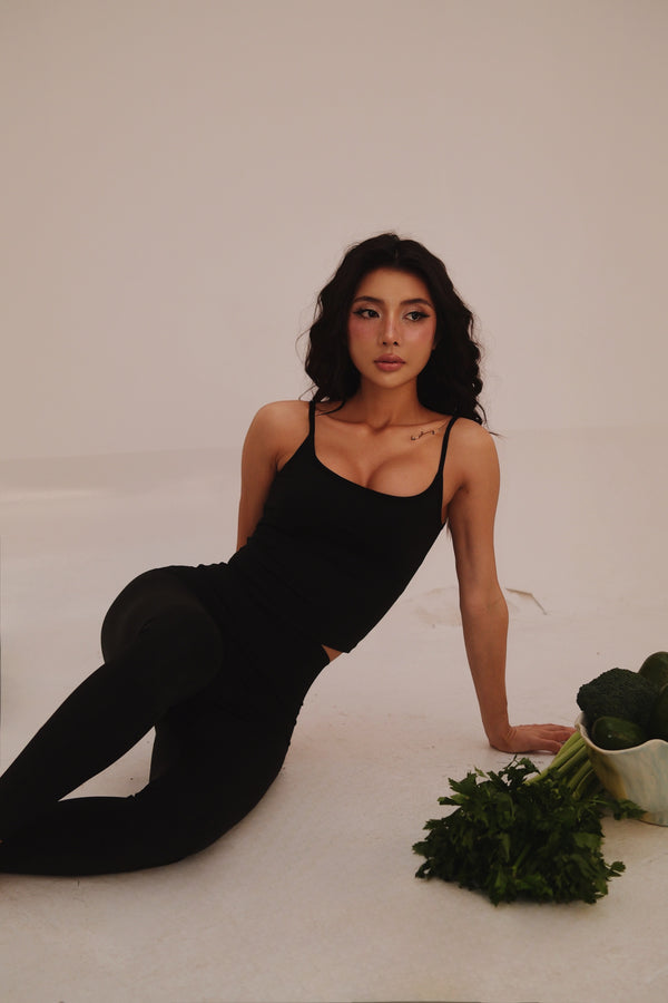 Black Inner Glow Tank