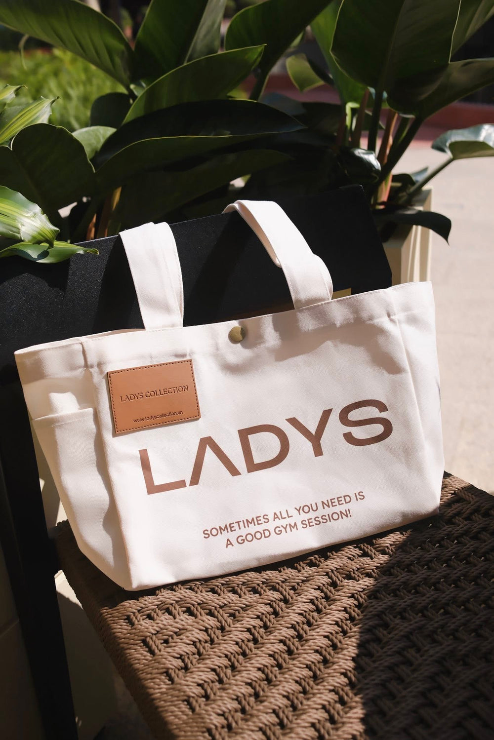 Milky Beige Tote Bag